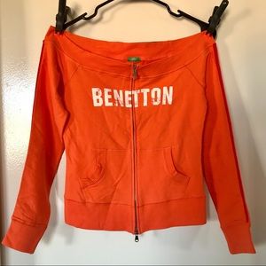United Colors of Benetton off the shoulder top